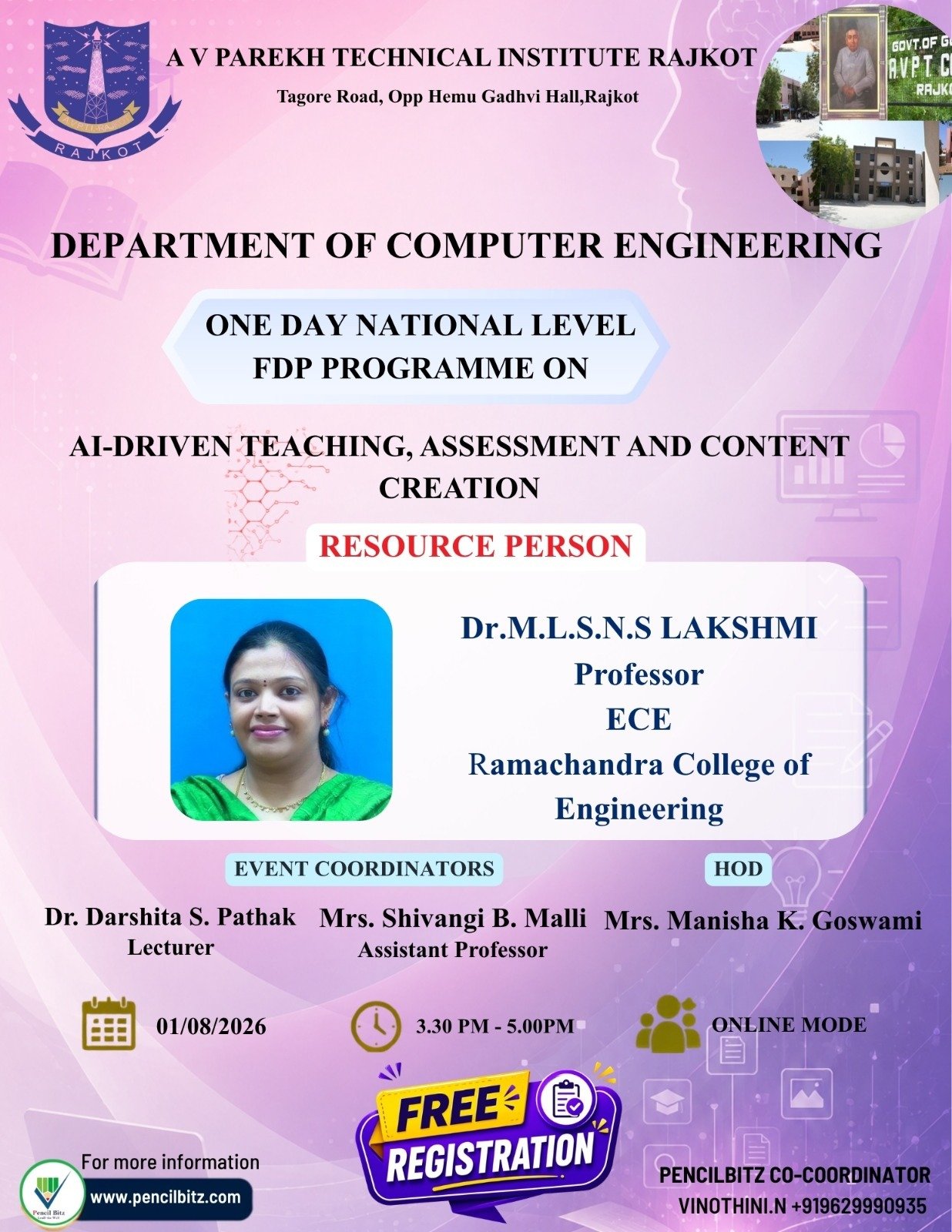 College Event Brochure